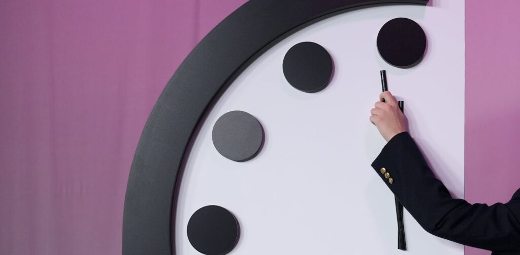 The Doomsday Clock is still at 90 seconds to midnight. But what does that mean?