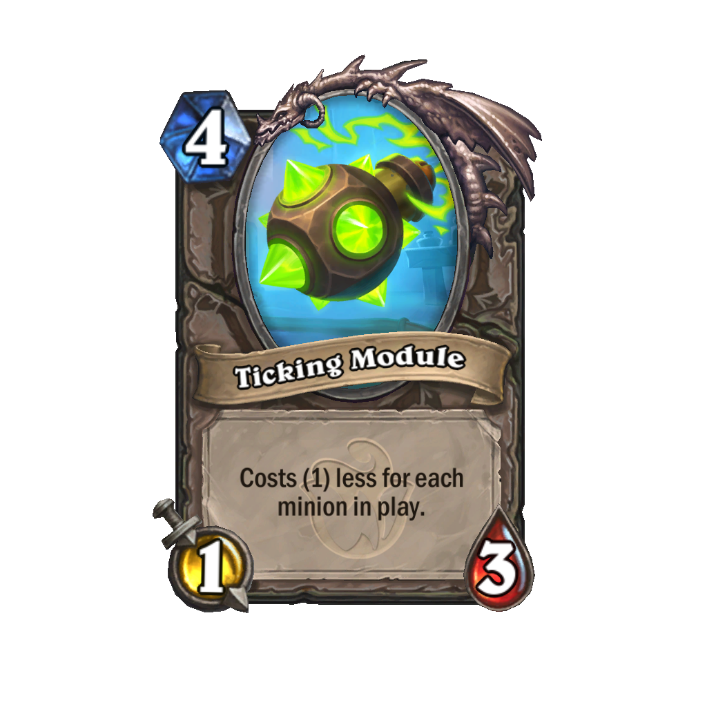 Reveal cards from Hearthstone's Whizzbang's Workshop expansion