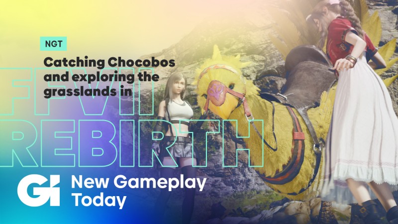 Catching Chocobos And Exploring The Grasslands In Final Fantasy VII Rebirth | New Gameplay Today