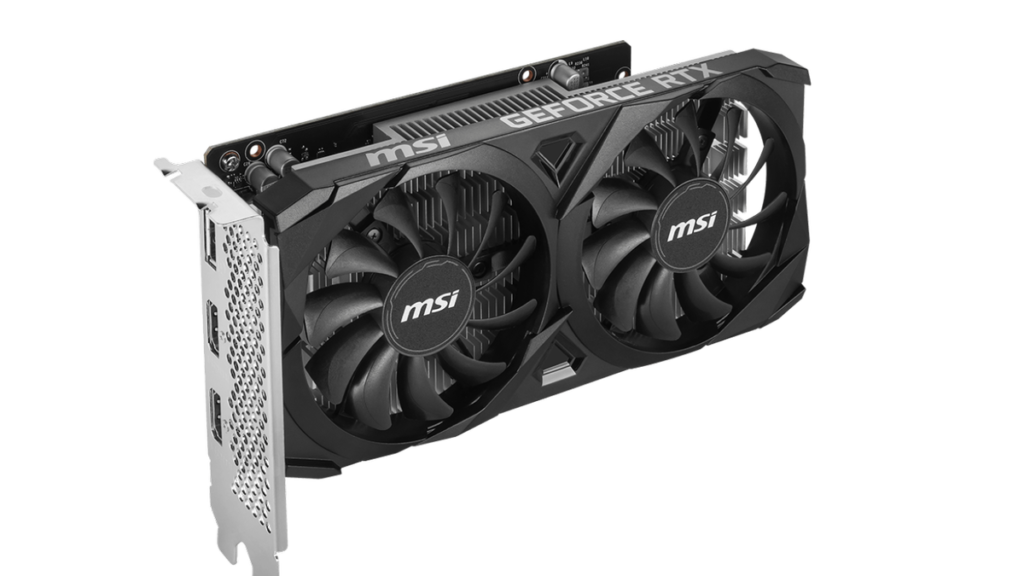 MSI RTX 3050 Ventus 2X 6G OC graphics card