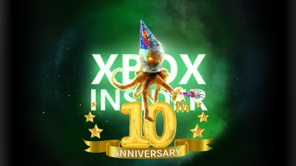 Xbox Insider Program 10th Anniversary Hub