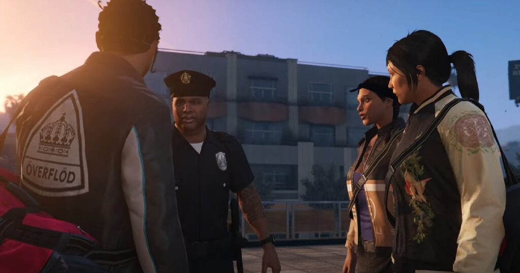 As we all expected, GTA Online's next big heist's about...helping the police and shooting up a chicken factory