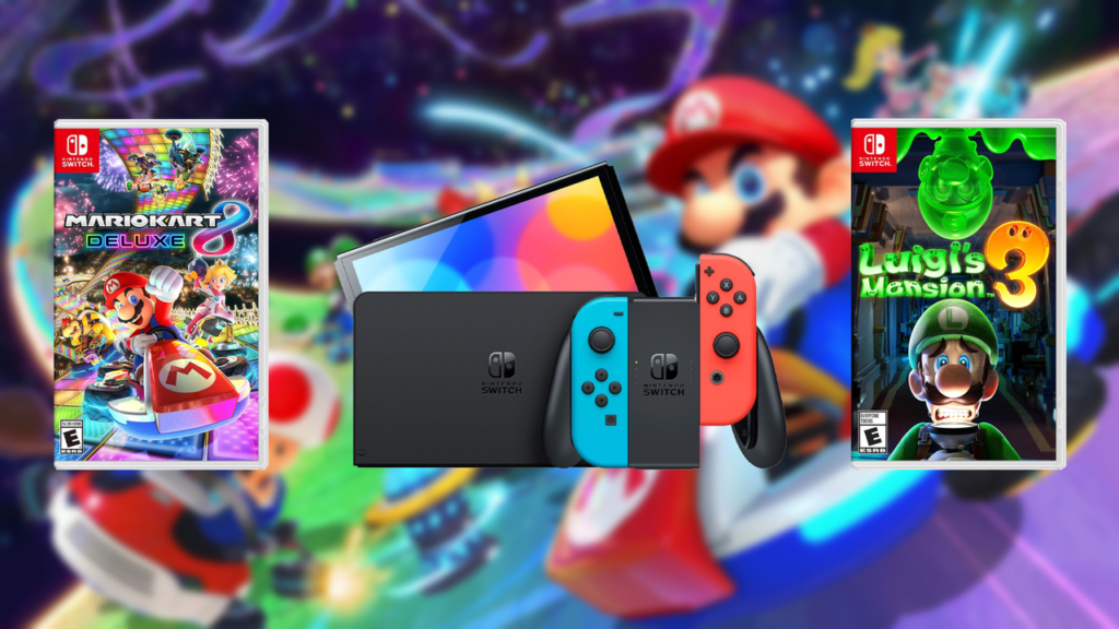 Daily Deals: Save on Nintendo Switch, Mario Kart 8 Deluxe, Luigi's Mansion 3, and More