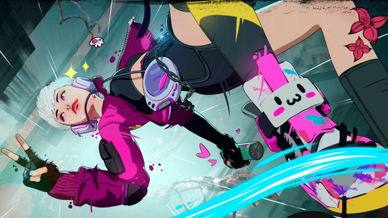 RKGK Is An Anime Inspired Graffiti Action Platformer Coming This Year