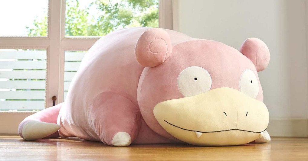 This Slowpoke plush is as big as the real thing, and costs $450