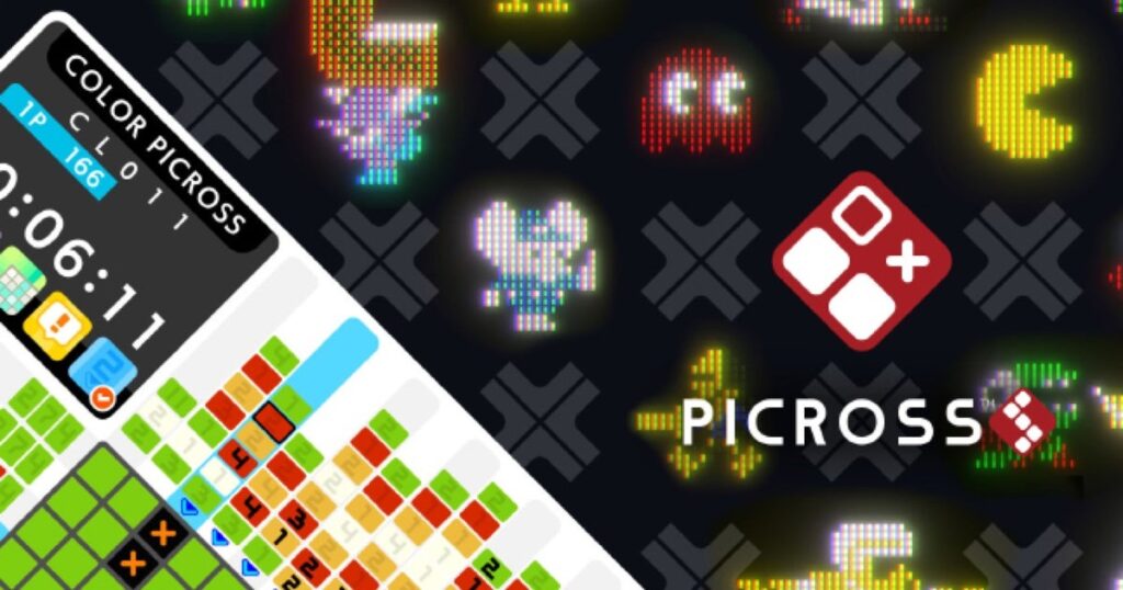 Pac-Man getting the Picross treatment in Namco Legendary Edition for Switch