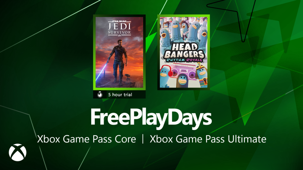 Free Play Days – Star Wars Jedi: Survivor and Headbangers: Rhythm Royale  