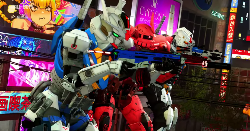 Call of Duty's Gundam crossover finally has a trailer - and it actually looks pretty rad