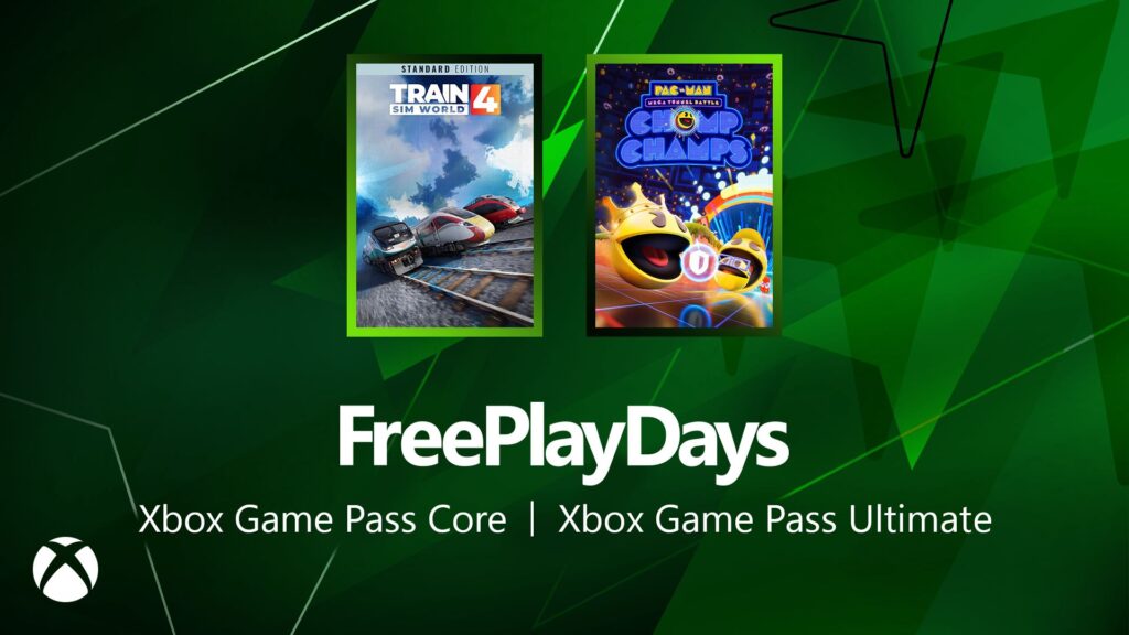 Free Play Days – Train Sim World 4 and Pac-Man Mega Tunnel Battle: Chomp Champs