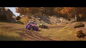 Choose your career path in Monster Jam Showdown