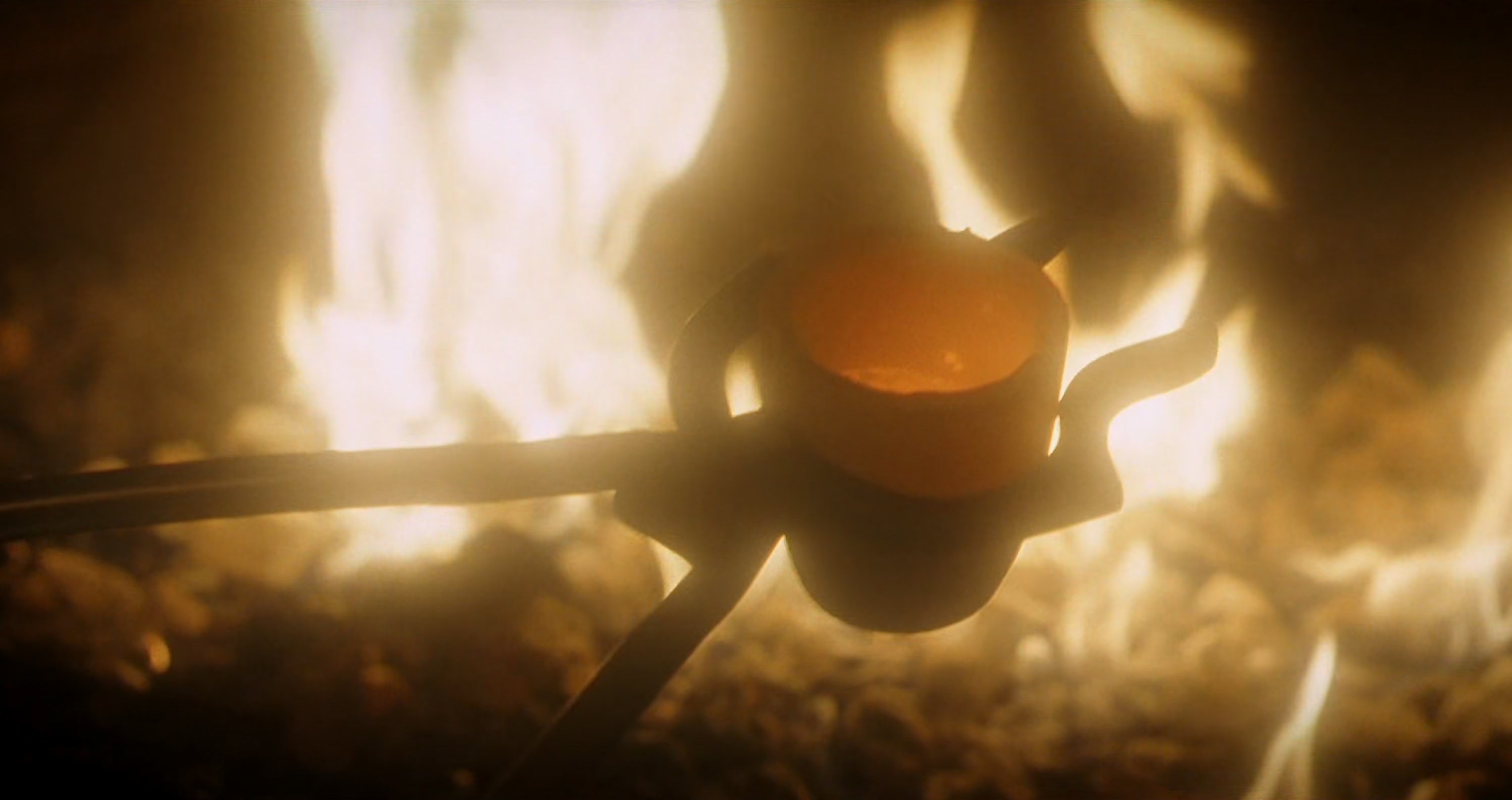 The forging of a ring, in the first shot of The Fellowship of the Ring. 