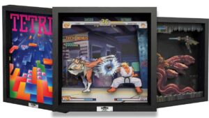 These  Budget-Friendly 3D Pixel Art Frames Recreate Moments From Gaming History