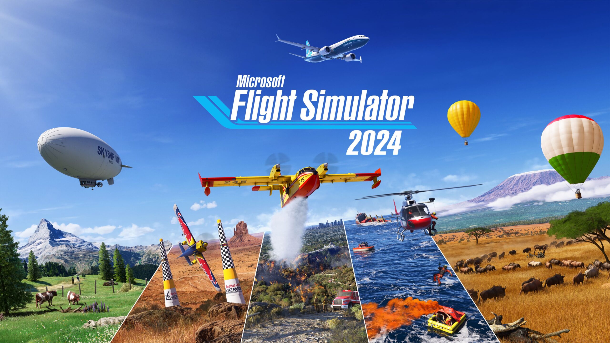 Microsoft Flight Simulator 2024 Key Art