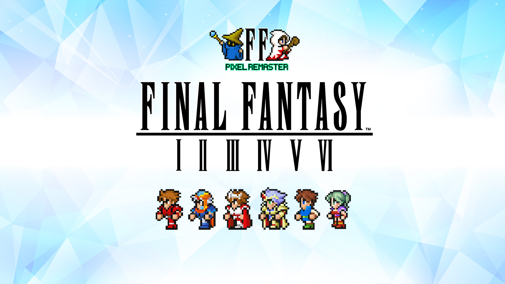 Final Fantasy Pixel Remaster Key Art