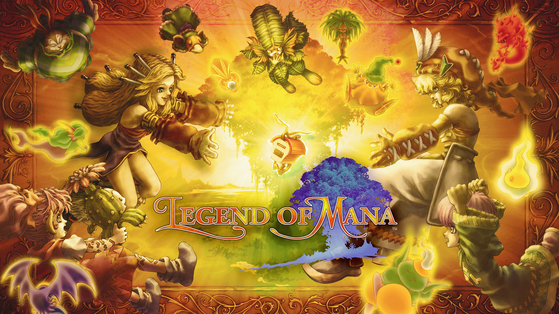 Legend of Mana Key Art