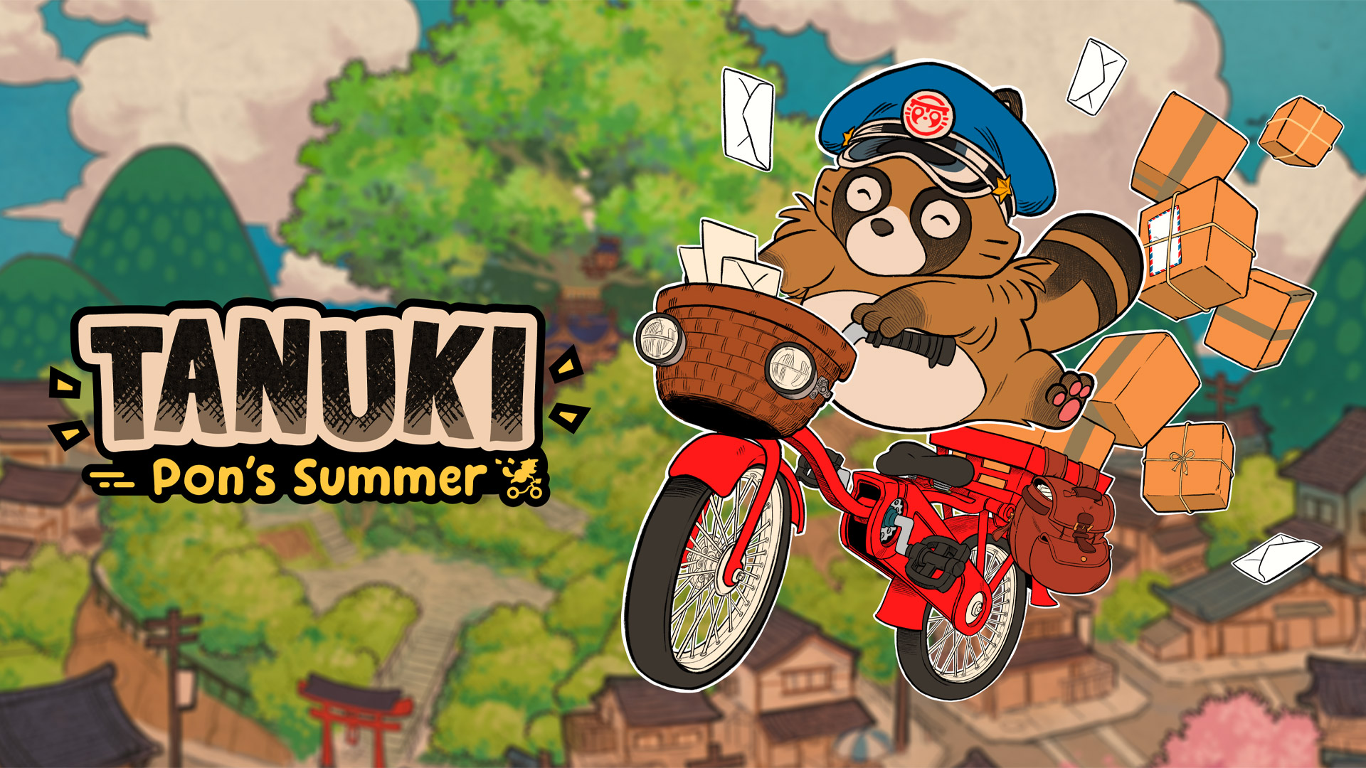 Tanuki: Pon's Summer Key Art