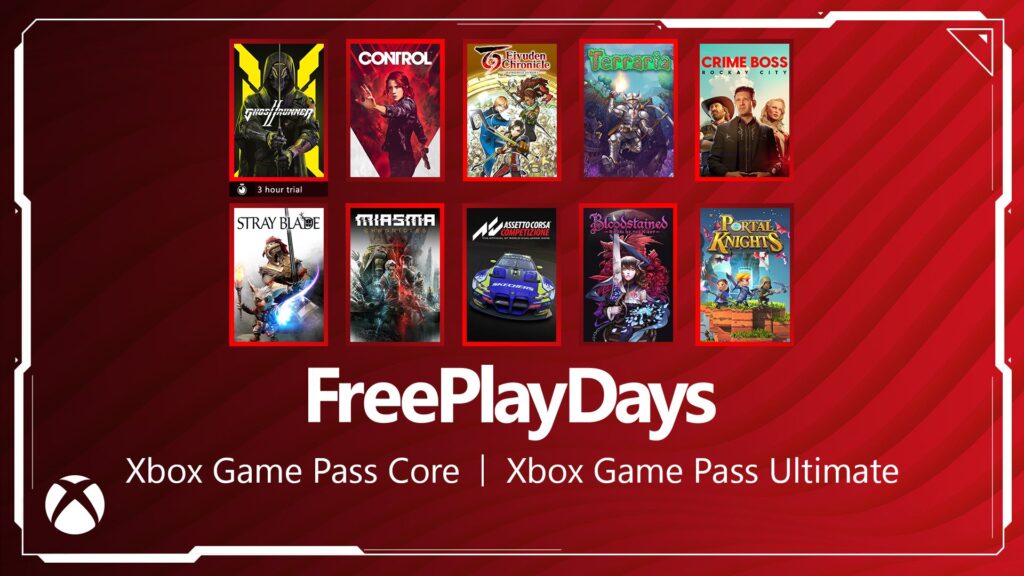 Free Play Days – 505 Games Takeover Featuring 10 Games