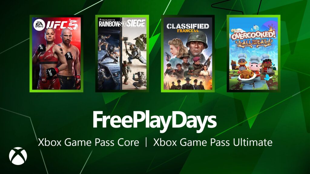 Free Play Days – UFC 5, Rainbow Six Siege, Classified: France ’44 and Overcooked All You Can Eat