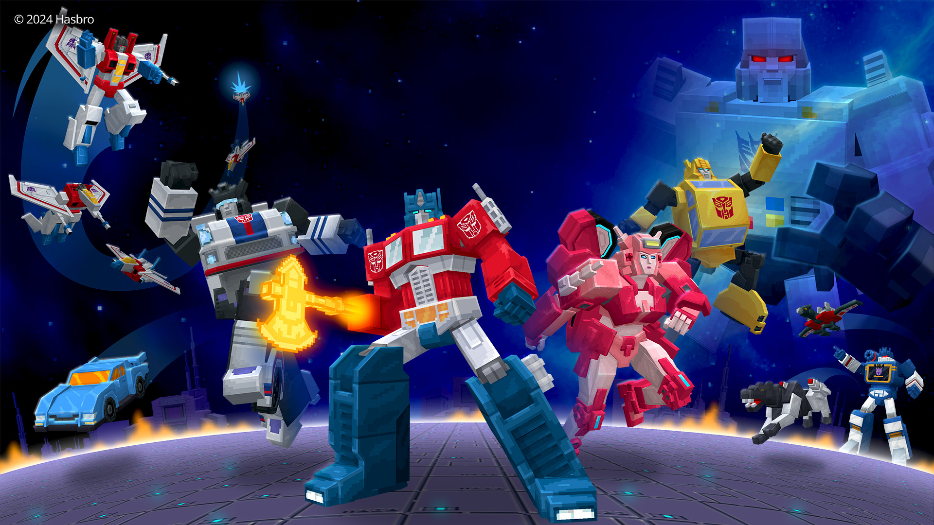 Minecraft Transformers DLC Hero Image