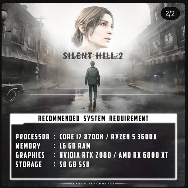 Silent Hill 2 system requirements