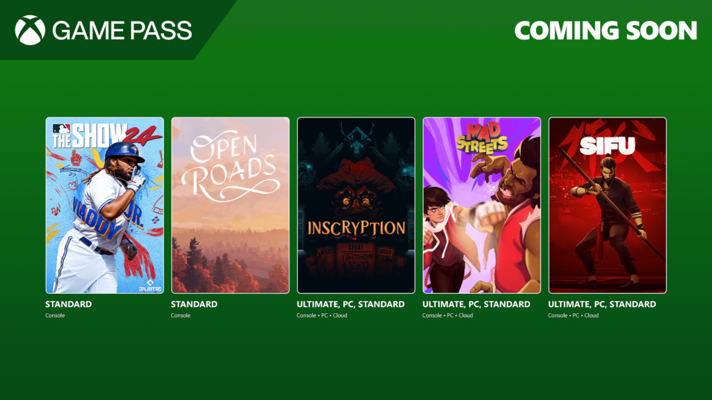 Coming Soon to Game Pass: Sifu, Inscryption, Mad Streets, and More