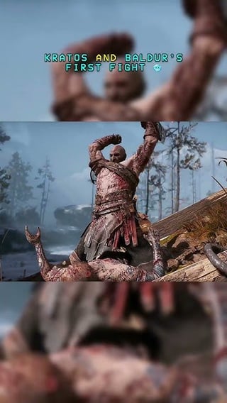 Kratos vs. Baldur - God Of War Edit